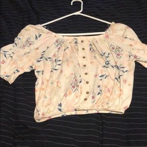 Small Mudd crop top shirt